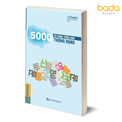 Sách 5000 từ vựng tiếng Hàn thông dụng