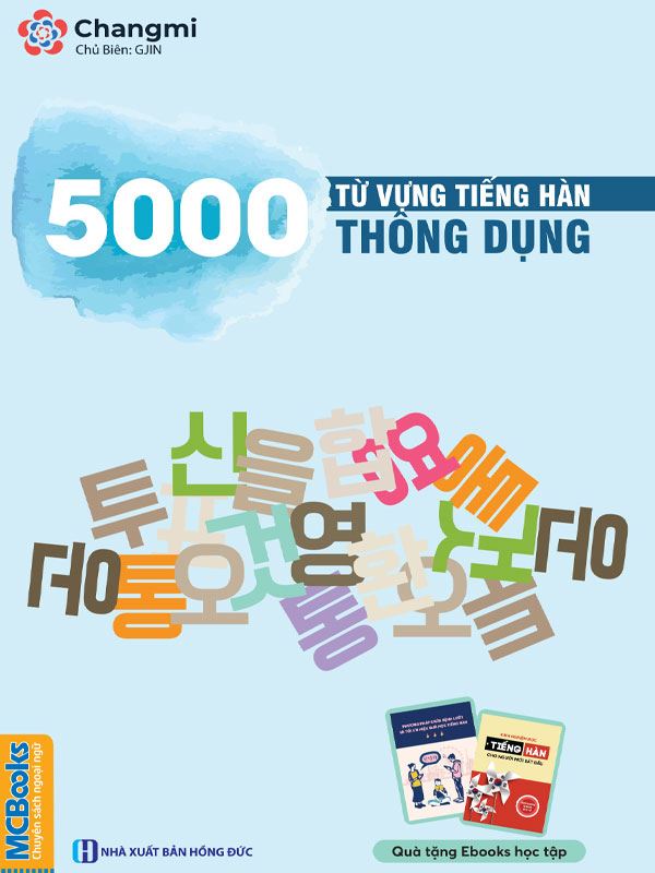 Sách 5000 từ vựng tiếng Hàn thông dụng