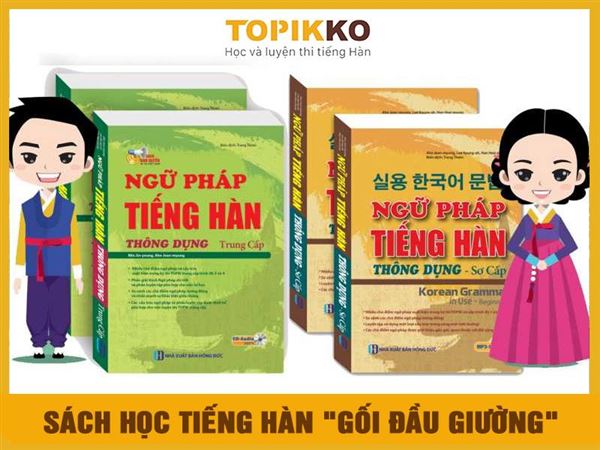 Sách Học Tiếng Hàn Gối Đầu Giường Cho Người Tự Học
