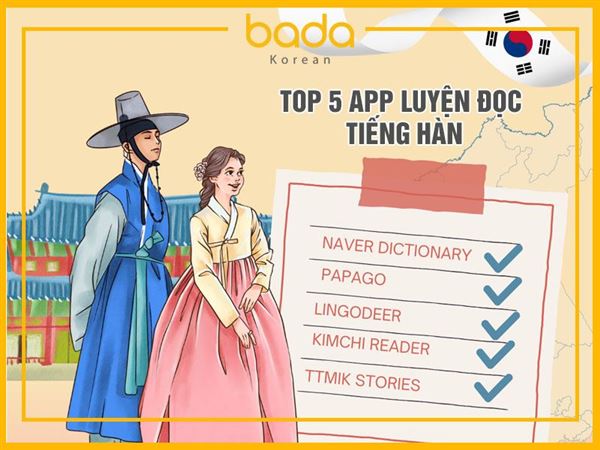 Top 5 app luyện đọc tiếng Hàn hiệu quả nhất hiện nay
