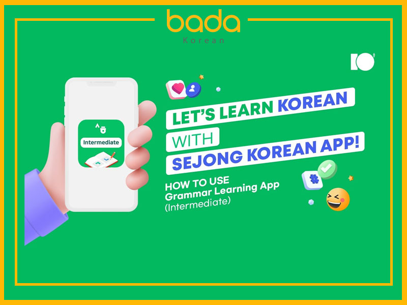 App ngữ pháp tiếng Hàn Sejong Korean Grammar