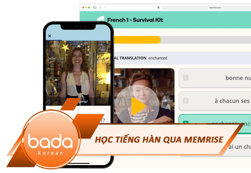 Memrise được biết là một trang web cung cấp các từ vựng mới