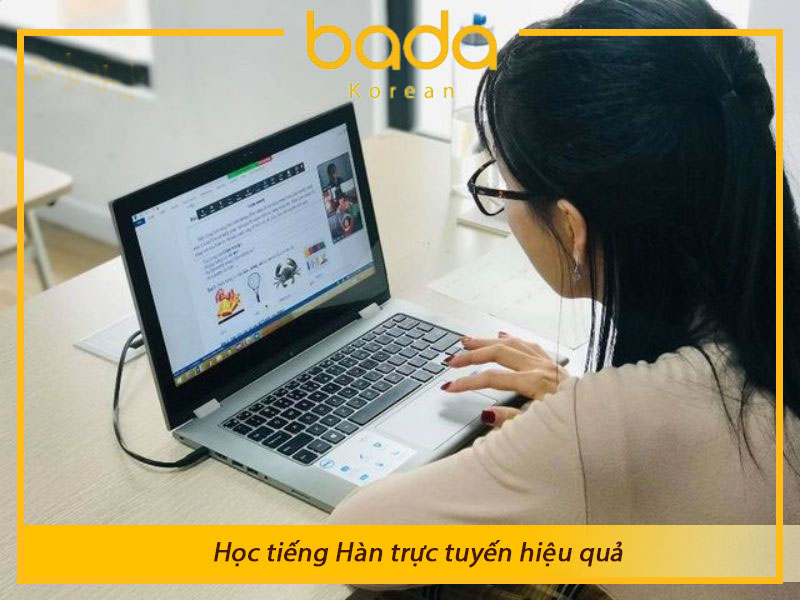 Học tiếng Hàn trực tuyến hiệu quả