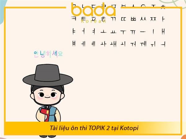 Tài liệu ôn thi TOPIK 2 tại Kotopi