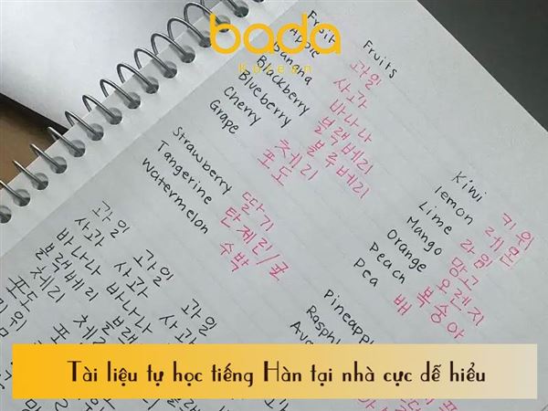 Tài liệu tự học tiếng Hàn tại nhà mà ai muốn học tiếng Hàn cũng nên biết