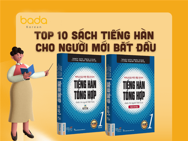 Top 10 Sách tiếng Hàn cho người mới bắt đầu